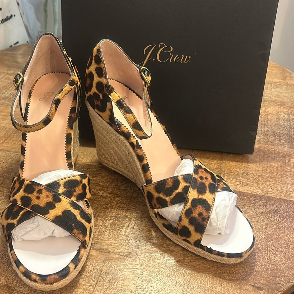 J Crew espadrille sandals